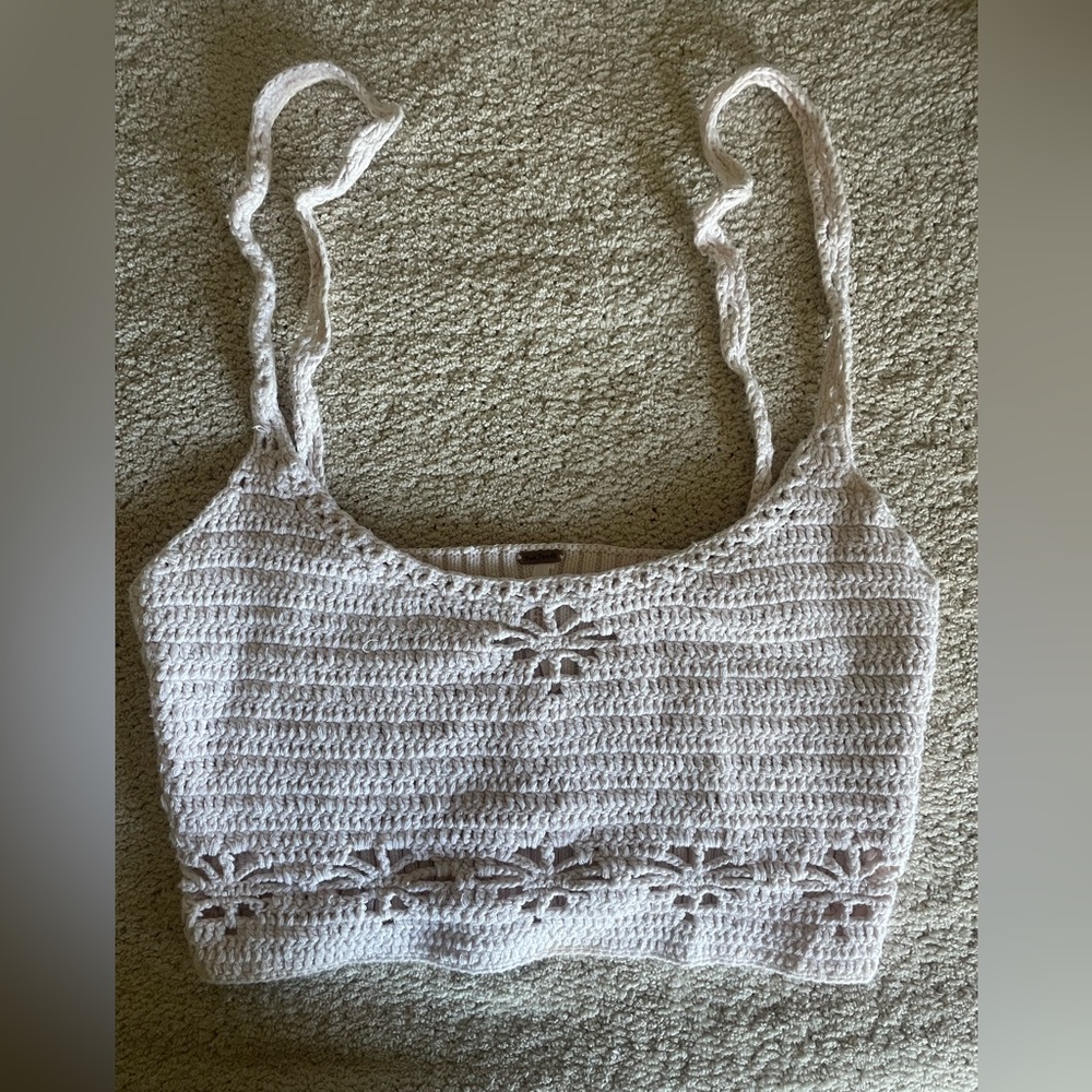 Free people crochet top